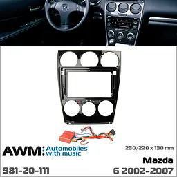 Перехідна рамка Mazda 6 AWM 981-20-111 - мініатюра 7
