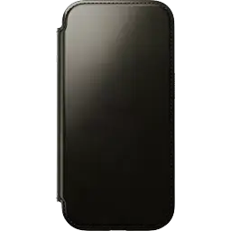 Шкіряний чохол-книжка Nomad Horween Leather Folio Case Green Chrome для iPhone 16 Pro (NM01385585) [Limited Edition] - мініатюра 5