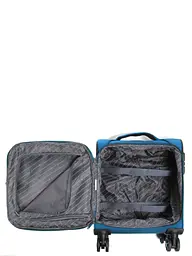 Валіза міні XS тканинна з розширенням Snowball 21504 48×35×21см 26+5л Морська хвиля - мініатюра 9