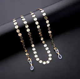 Ланцюжок для окулярів Bright and stylish 2 10296 золотистий