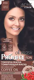 Тонуюча маска для волосся Acme Color Рябина Ton Oil Mask, відтінок 053 (Чорний), 30 мл - мініатюра 2