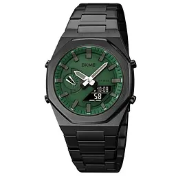 Чоловічий наручний годинник 1816BKGNBK Black Green-Black Skmei acs0030574
