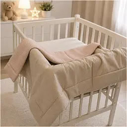 Плед дитячий MirSon Poplin Waffle Giraffe 110х140 см (2200013892472) - мініатюра 2