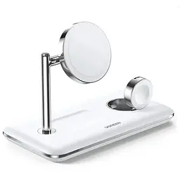 Бездротове зарядне — стенд Ugreen CD278 3-in-1 Wireless Charger (90326)