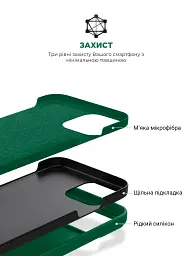 Чохол ArmorStandart ICON2 Case для Apple iPhone 14 Pro Olive - мініатюра 6