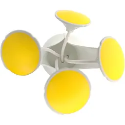 Нічник UFT Flowers NightLight Yellow Квітка з датчиком темряви жовтий - мініатюра 2