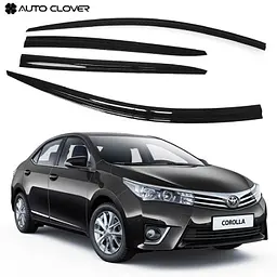 Дефлектори вікон ветровики для Toyota Corolla 2012-2019 4 шт (Auto Clover) AC D015 - мініатюра 5