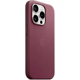 Чохол Apple FineWoven Case with MagSafe для iPhone 15 Pro Mulberry (MT4L3ZM/A) [92960] - мініатюра 2