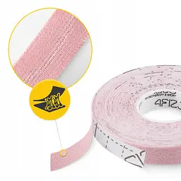 Стрічка кінезіологічна (кінезіо тейп) 4FIZJO 1 см x 5 м Light Pink (P-5905973400794) - мініатюра 7