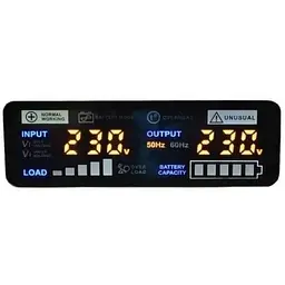 Гібридний ДБЖ/інвертор Volt Polska SINUS PRO 1500E 12V 230V (3SP091512E) - мініатюра 5
