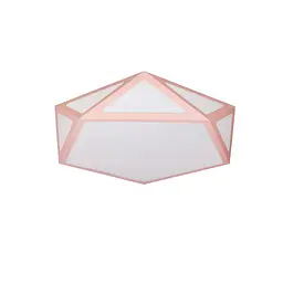Люстра стельова LED Levistella 752L66 PINK, 50W, рожевий, метал, акрил, сучасний стиль