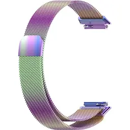Ремінець DK для Huawei Band 7 Metal Milanese Loop Magnetic (chameleon) - мініатюра 2