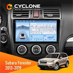 Штатна магнітола Subaru Forester 2013-2019 CAN Cyclone C9-012 4x64, DSP, 4G Cyclone (НФ-00008026)