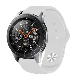 Силіконовий ремінець BeCover для Amazfit Stratos 1/2/2S/3/GTR 2/GTR 47mm/GTR Lite 47mm/Nexo/Pace White (706377) - мініатюра 4