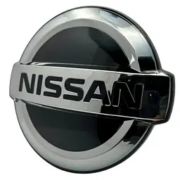 Емблема решітки Nissan Rogue, X-Trail 2021-2023 чорна хром 203х152 мм(під радар (OEM: 62890-6RA0A) - мініатюра 4