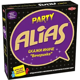 Настільна гра Tactic Паті Аліас (Аліас для вечірок, Скажи інакше, Party Alias) (рос.) (58795)