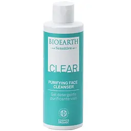 Очищающий гель для проблемной и комбинированной кожи лица Bioearth Sensitive Clear Purifying Face Cleanser 200 мл