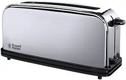 Тостер Chester 1000Вт, довгі слоти, метал, сріблястий Russell Hobbs kuh0014879 - мініатюра 2