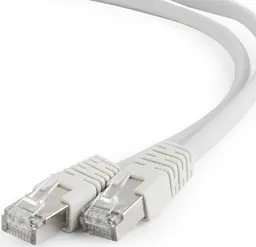Патч-корд 5м S/FTP Cat 6A CU LSZH grey Cablexpert (PP6A-LSZHCU-5M)