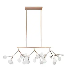 Люстра LED PETALS Levistella 918LP264-27 RS+WH