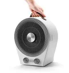 Тепловентилятор BLACK+DECKER 2,0 кВт, площа обігріву 20 кв.м., підлоговий, білий (BXFSH2000E) - мініатюра 2