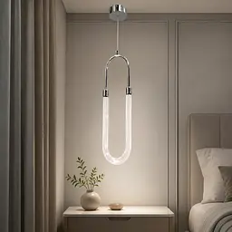 Світлодіодний підвісний світильник Artlight 5052/1CH, 7 Вт, хром - мініатюра 2