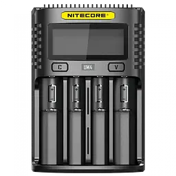 Зарядний пристрій Nitecore UM4 для акумуляторів Li-Ion IMR LiFePO4