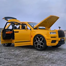 Колекційна металева модель автомобіля АвтоЕксперт Rolls-Royce Cullinan з інерцією, світлом та звуком 1:24 - мініатюра 9