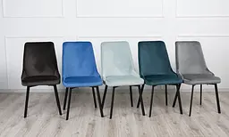 Стілець Ego Home Меліса 510x560x940 мм сіро-зелений - мініатюра 7