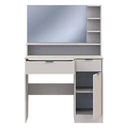 Туалетний столик Doros Естель Кашемір ДСП 90х38х135 (41516050) - мініатюра 5