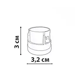 Рефлектор Friendlylight Рефлектор Nano Black FL0063 - мініатюра 3
