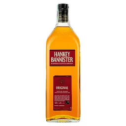 Упаковка віскі Hankey Bannister Original Blended Scotch Whisky 40% 12 л (1 л x 12 шт.) - мініатюра 2
