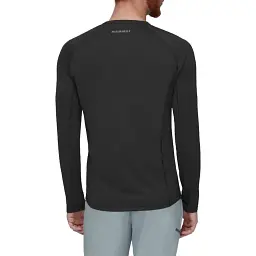 Футболка Mammut Selun FL Longsleeve M Logo L Black - мініатюра 4