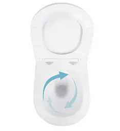 Набір Qtap Nest 4 в 1 підвісний унітаз Swan Ultra Quiet 520x360x320 + комплект інсталяції QT16335180W48203 - мініатюра 6
