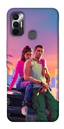 TPU чохол Demsky GTA VI Heroes для TECNO Spark 7