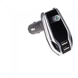 FM модулятор в авто трансмітер автомобільний X8 Plus Bluetooth 2 USB AUX - мініатюра 2