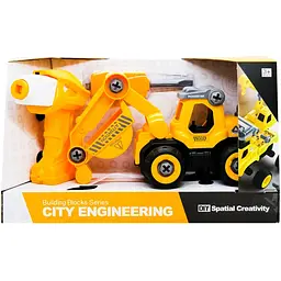 Конструктор DIY Spatial Creativity Екскаватор (LM8011-DZ-1)