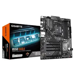 Материнська плата Gigabyte B550 EAGLE (B550 EAGLE) (Socket AM4, AMD B550, ATX) - мініатюра 4
