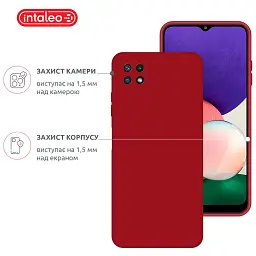 Чохол до мобільного телефона Intaleo SoftShell Samsung Galaxy A22 5G Red (1283126557965) - мініатюра 3