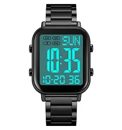 Наручний годинник Skmei 2259 Black White, 2259BKWT (18480) - мініатюра 3
