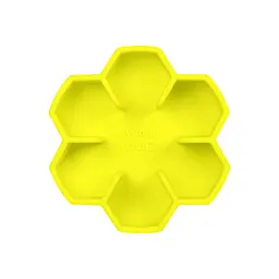 Миска для повільного харчування Waudog Silicone 450 мл жовтий - мініатюра 3