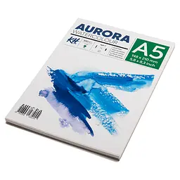 Альбом для акварелі Watercolour 300г/м2 12 л Rough крупне зерно Aurora - мініатюра 3