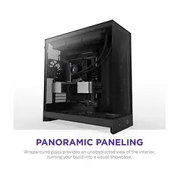 Корпус для ПК NZXT H9 Flow Dual-Chamber All Black (CM-H92FB-01) - мініатюра 7