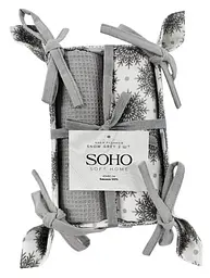 Набір рушників кухонних бавовна SOHO Snow Grey 40х60см 170г/м2 2шт (BS 45561/1) - мініатюра 7