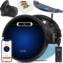 Робот-пилосос iLife B5 Max для сухого та вологого прибирання 2000 па 600 мл - мініатюра 5