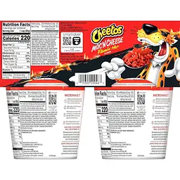 Макарони Cheetos Mac'N Cheese Pasta Flamin' Hot Flavor 4шт, 240г - мініатюра 3