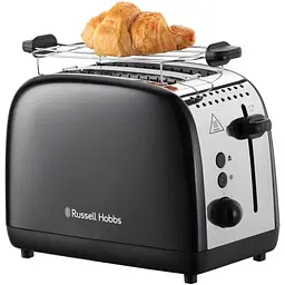 Тостер Russell Hobbs Colours Plus 1600 Вт чорний (26550-56) - мініатюра 2