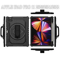 Чохол до планшета BeCover Mecha Apple iPad Pro 11 2020/2021/2022 Black (709934) - мініатюра 8