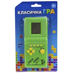 Дитяча інтерактивна іграшка Bambi "Класична гра Тетріс" 725-60(Green) зелений