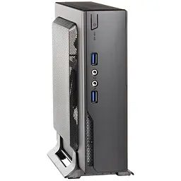 Корпус Casecom M300-2U3 90W 2xUSB3.0 mini-ITX, VESA, Чорний